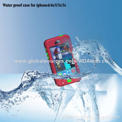 PC Silicone Waterproof/Shockproof/Dirt/Snow Proof Case Cover Case for iPhone 5 Manufacturer